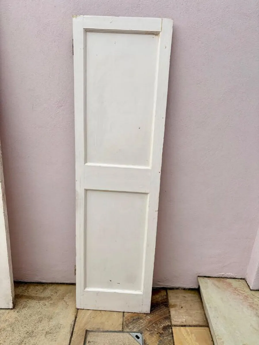 1940s Hardwood Doors, Original, Handcrafted - Image 4