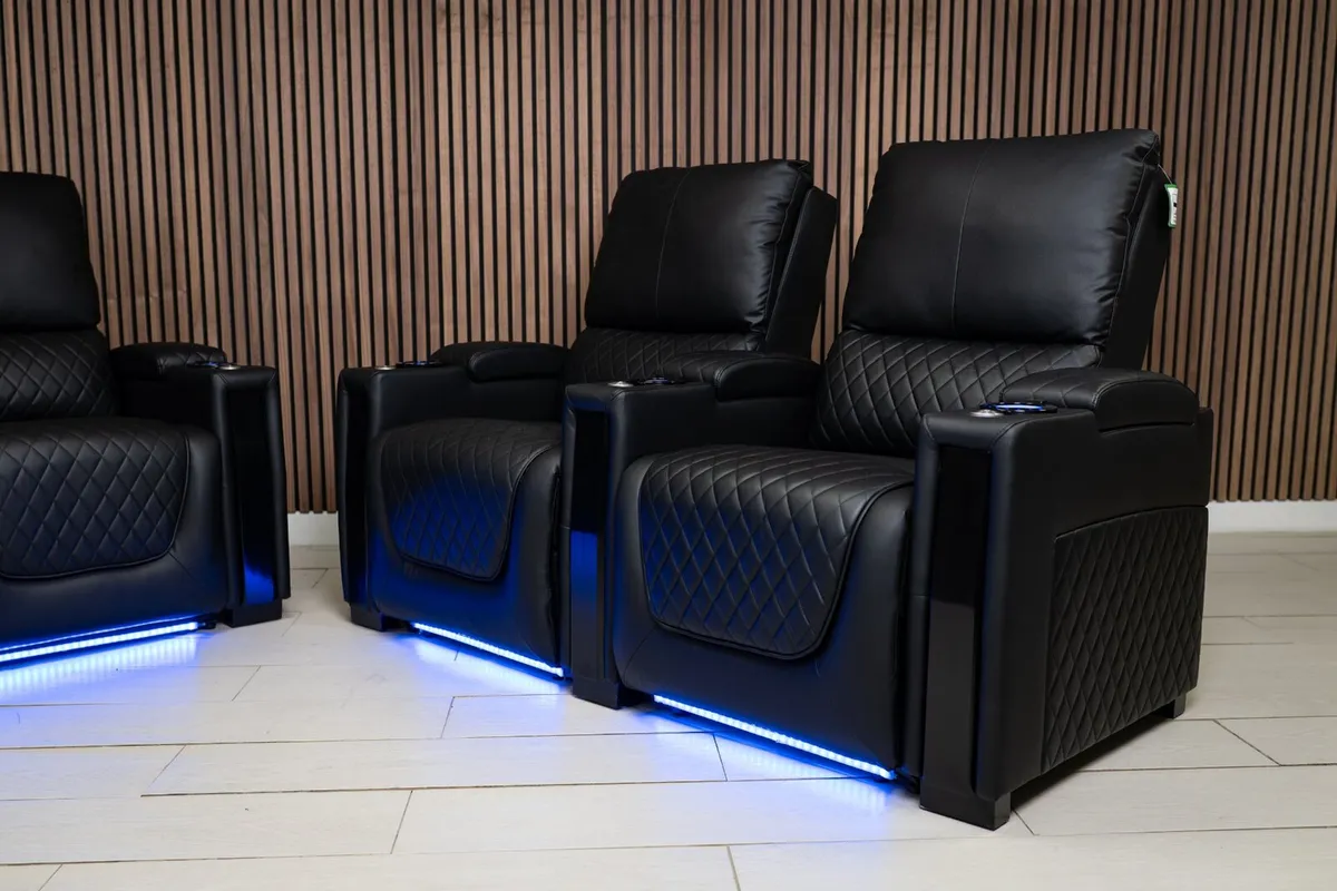 Sienna Electric Leather Recliner Sofa Set - Image 3