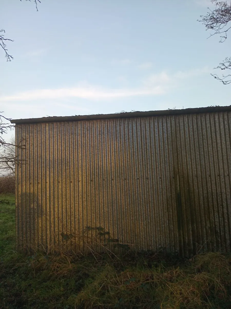 Galvanised sheet shed - Image 3