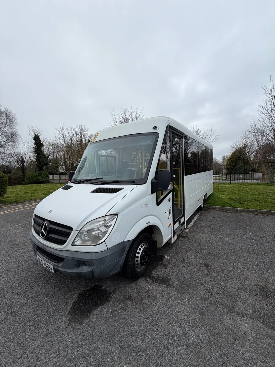 2 x 131 Mercedes sprinter W/C accessible minibuses - Image 2