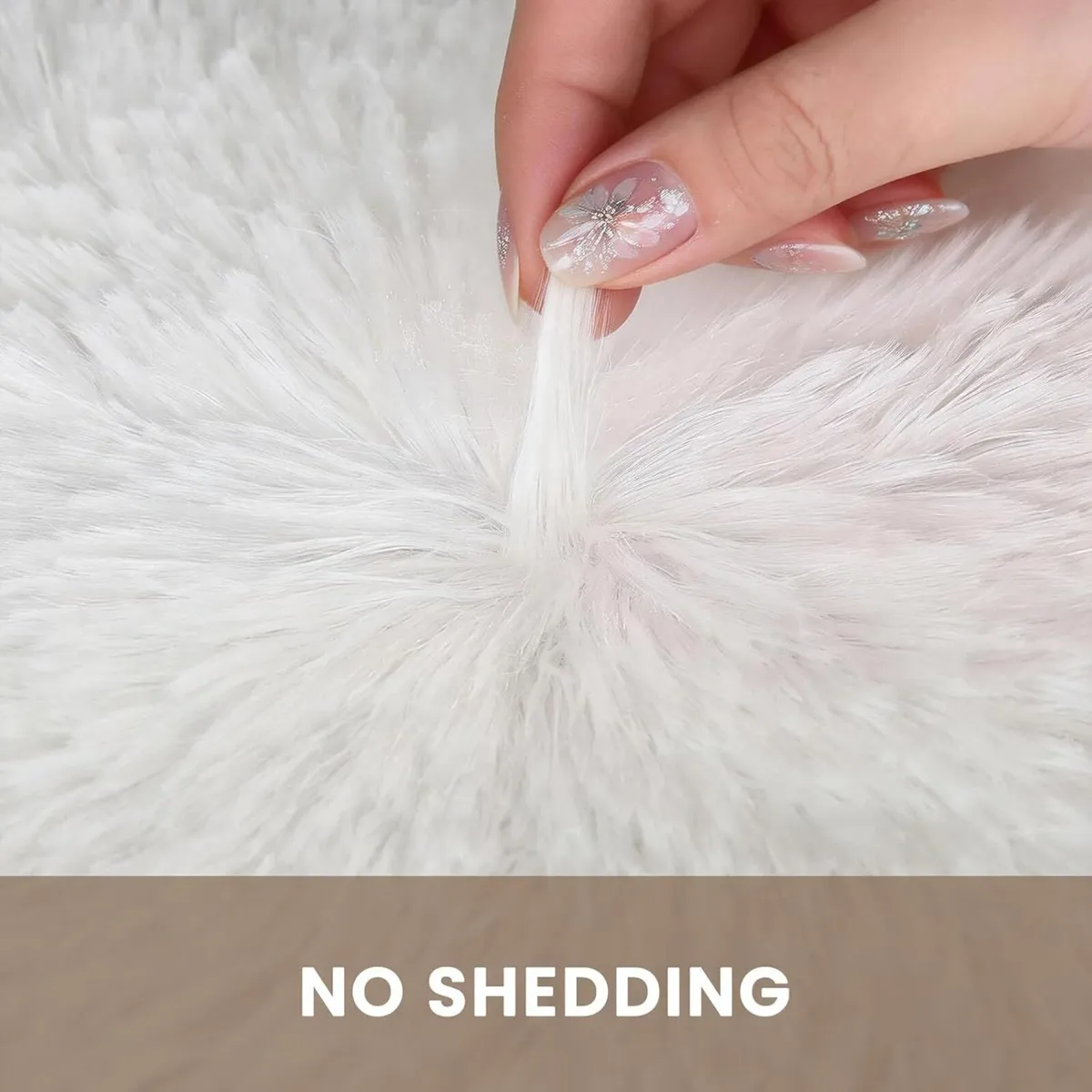 Rugs Living Room 200x290cm Grey Area for Bedroom - Image 4