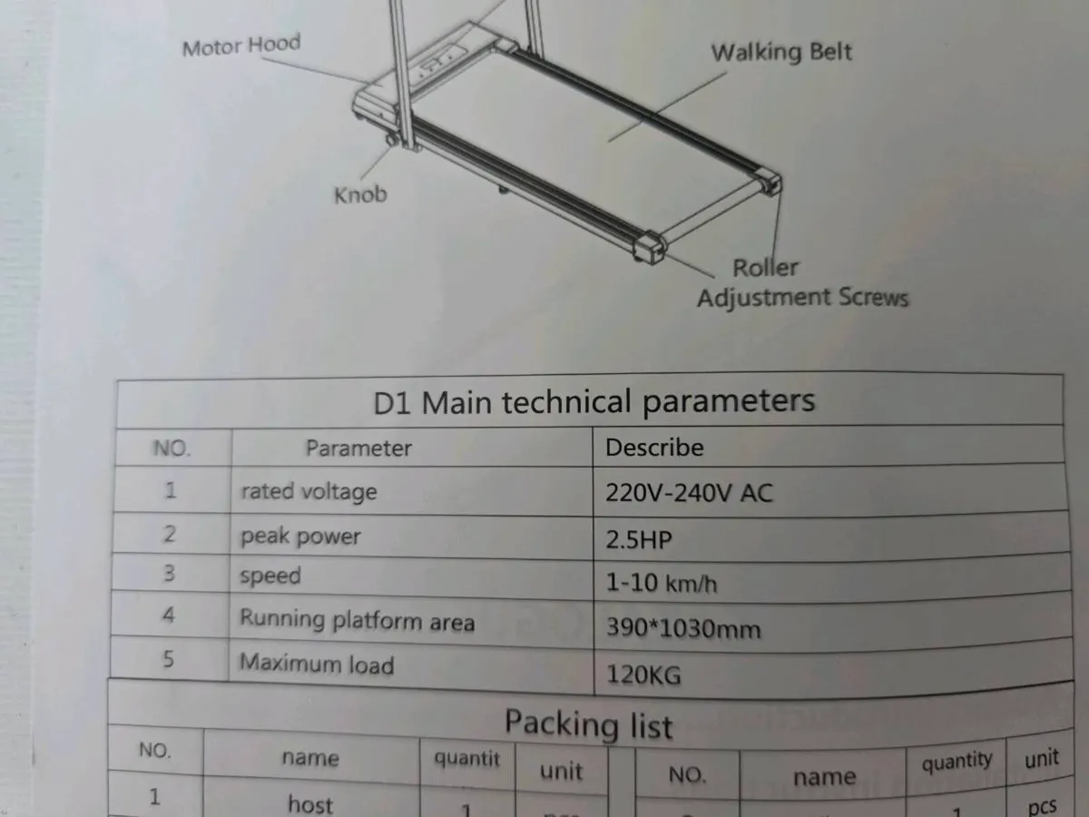 HomeFitnessCode Treadmill - Image 4