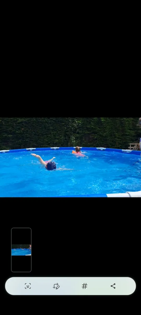 Intex 15ft pool - Image 4