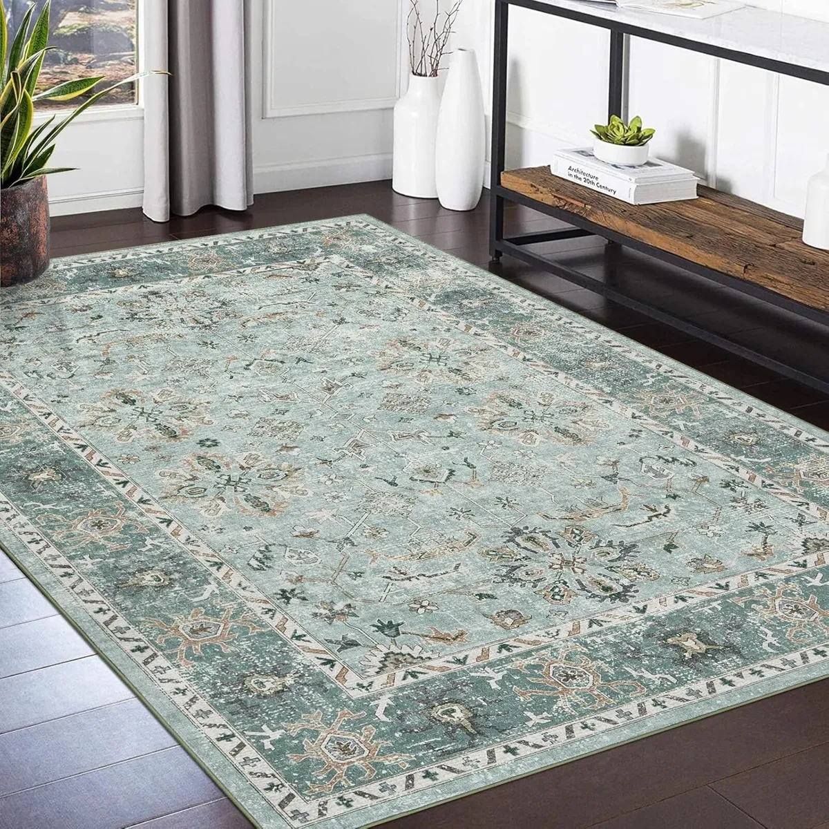 Washable Rug Rugs Living Room Carpet for Bedroom - Image 3