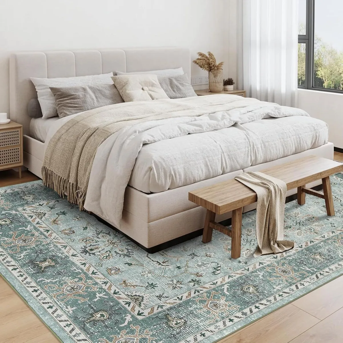 Washable Rug Rugs Living Room Carpet for Bedroom - Image 2