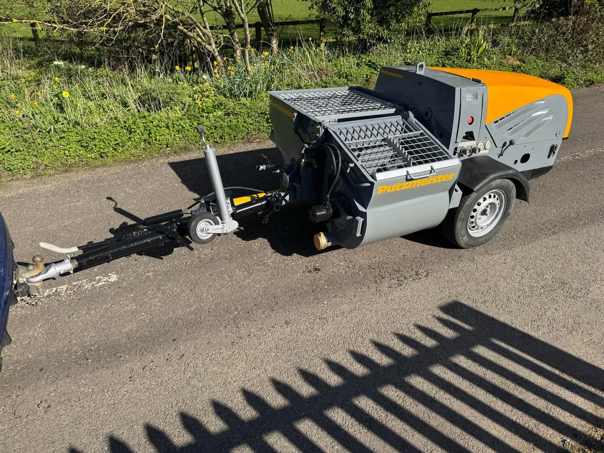 Putzmeister sp11 4cyl ,plastering pump,rendering - Image 1