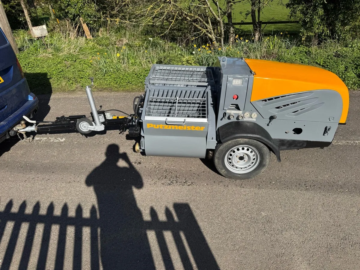 Putzmeister sp11 4cyl ,plastering pump,rendering - Image 2