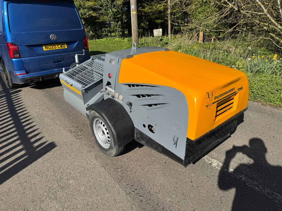 Putzmeister sp11 4cyl ,plastering pump,rendering - Image 3
