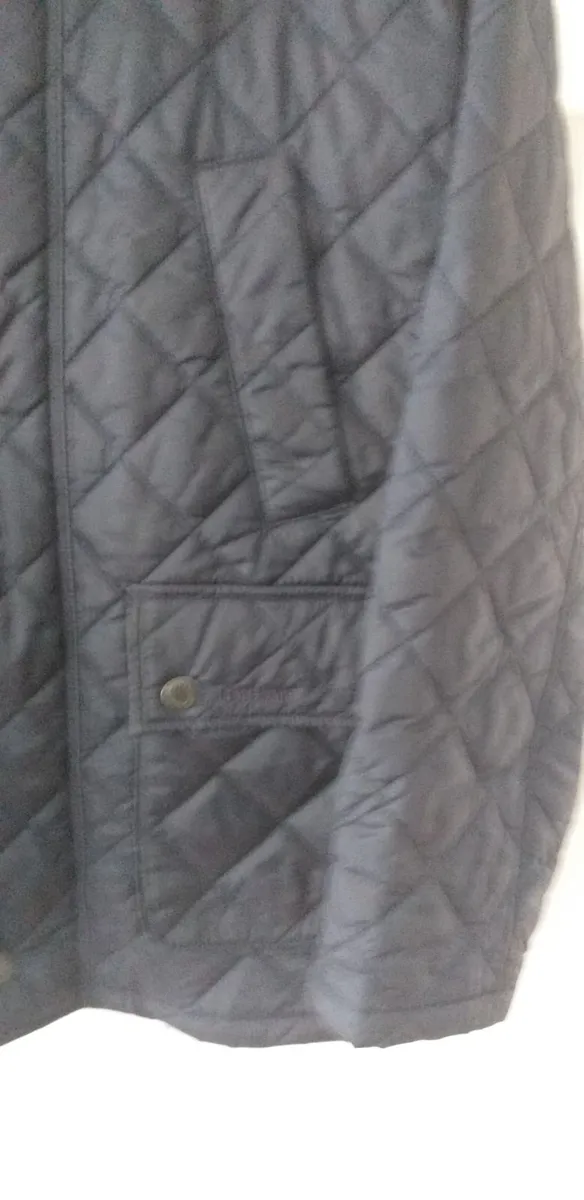 Barbour Navy Quilted Liddesdale Jacket - Image 3