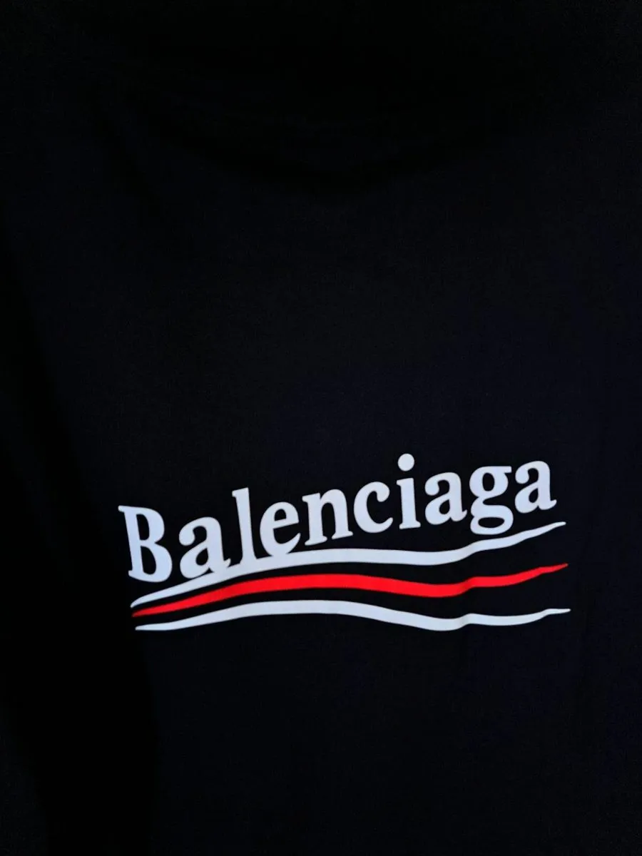 Balenciaga Logo Hoodie - Men's - Image 3