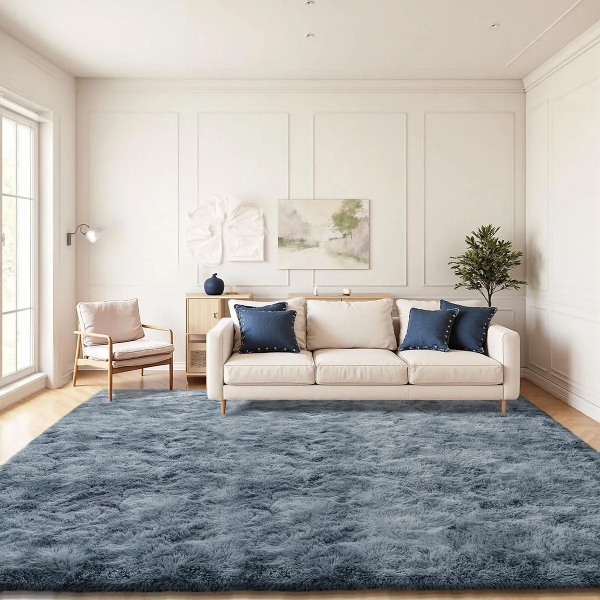 Rugs Living Room Large Area Carpet Fluffy - Image 1