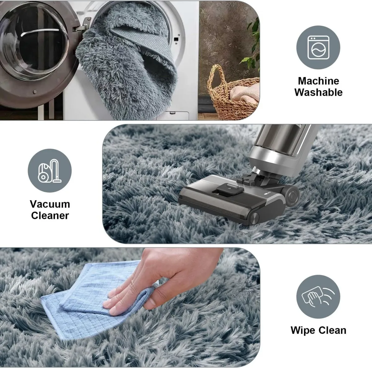 Rugs Living Room Large Area Carpet Fluffy - Image 4