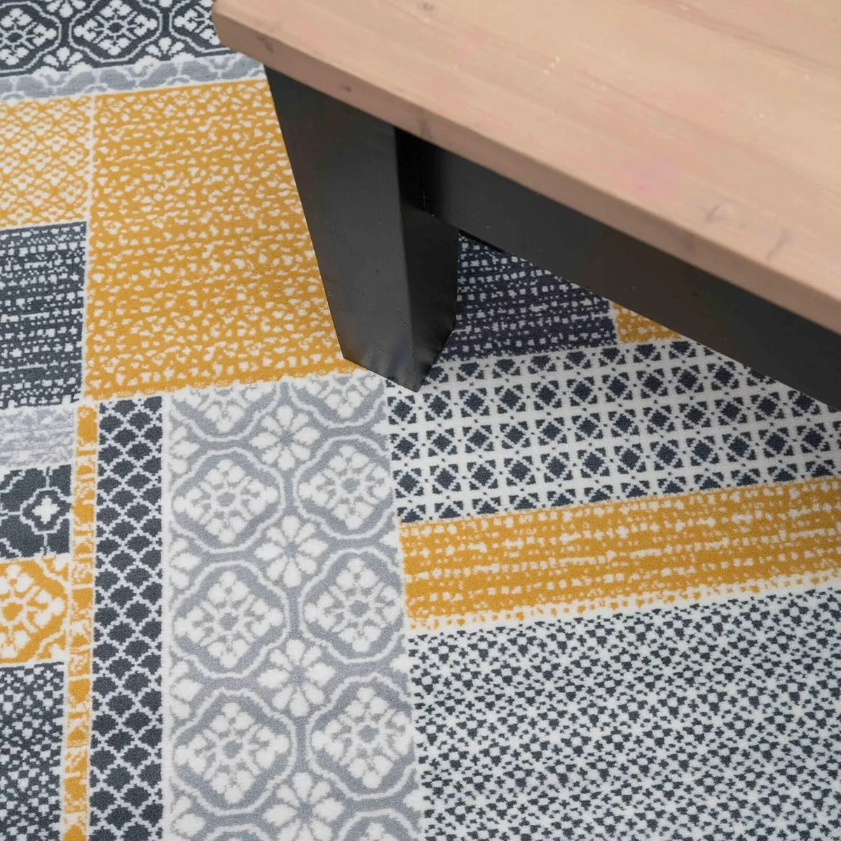 Milan Contemporary Traditional Ochre Yellow - Image 2