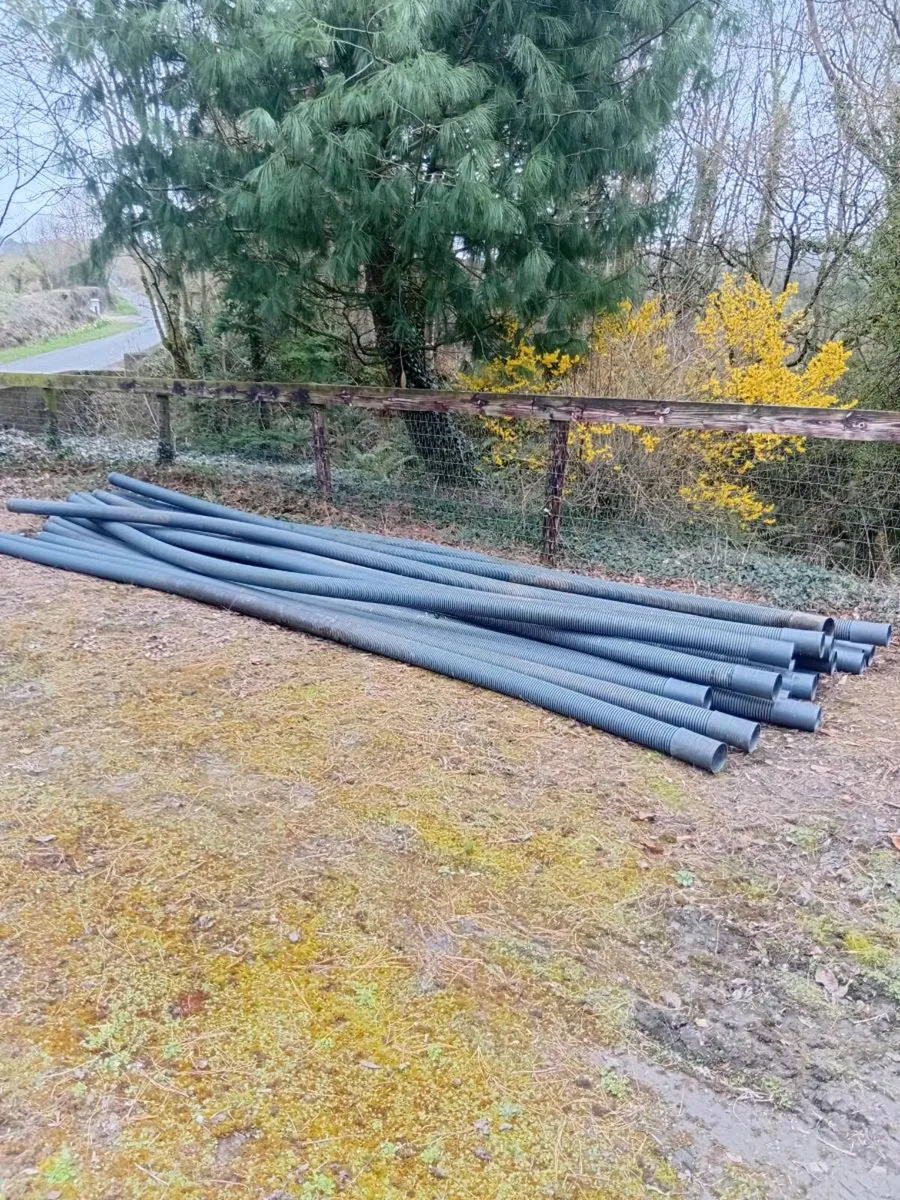 25 Twinwall pipes .grey.6M × 100mm. - Image 2