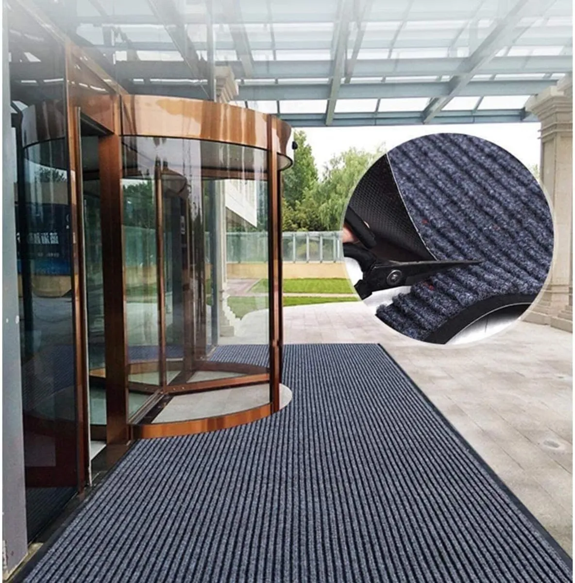 Commercial-Grade Entrance Mat 90 x 500cm Anti-slip - Image 3
