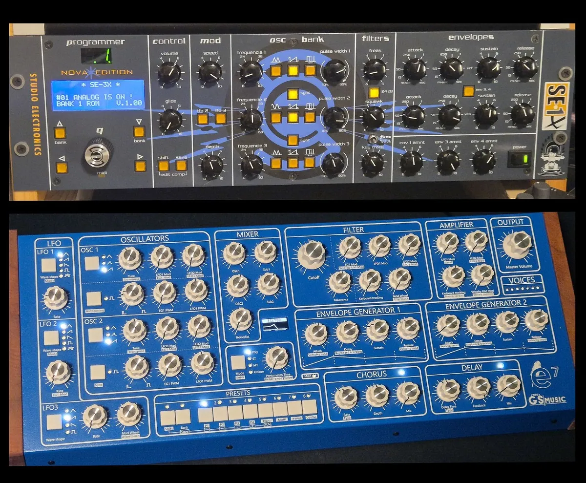 SE-1X (SE-3X) & GS Music E7 - Image 1