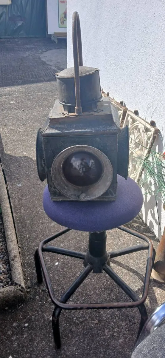 Large Railway  Lantern - Image 1