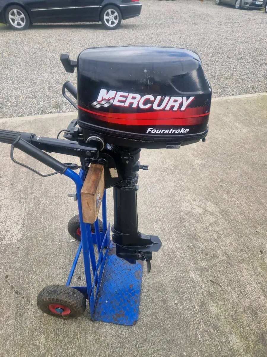 Mercury 6hp 4 stroke long shaft - Image 3