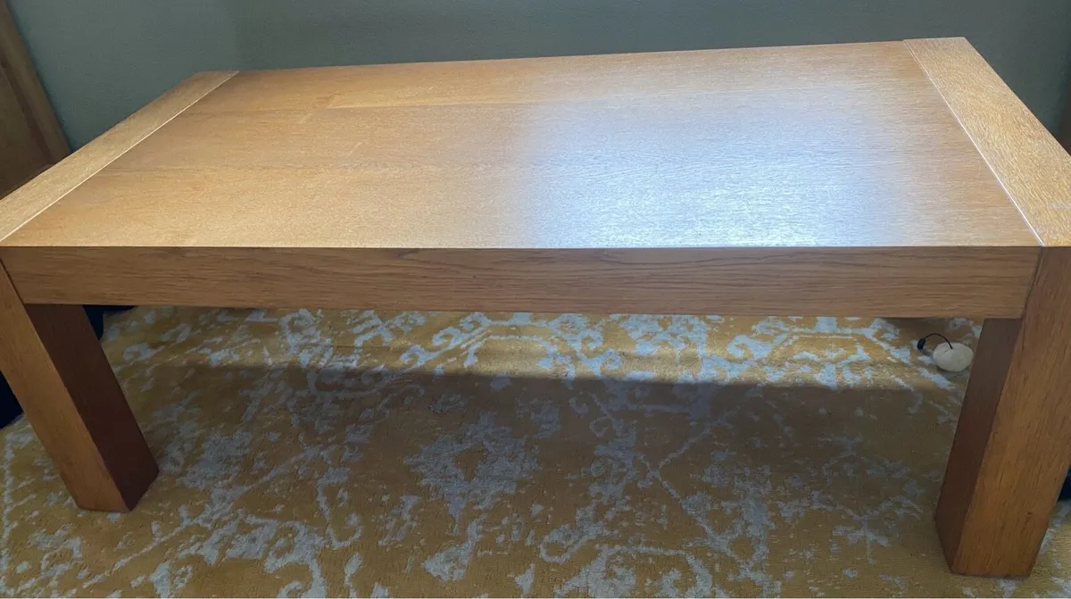 Oak Coffee Table - Image 2
