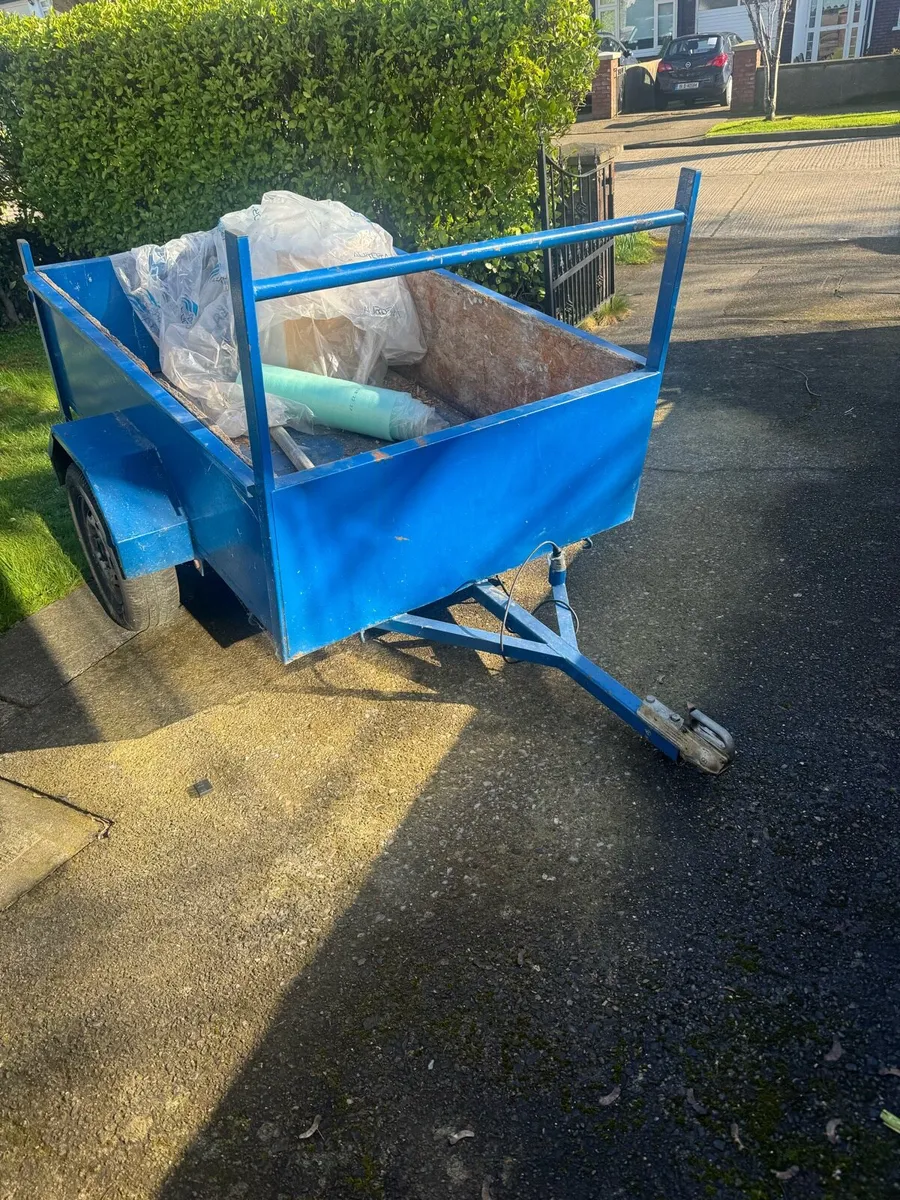 Single Axle Car Trailer - Image 1