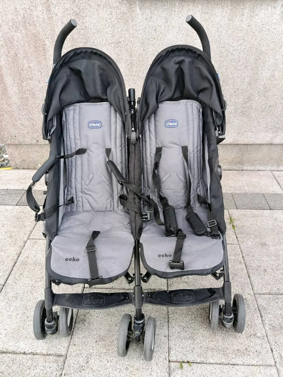 Chicco echo double buggy - Image 1