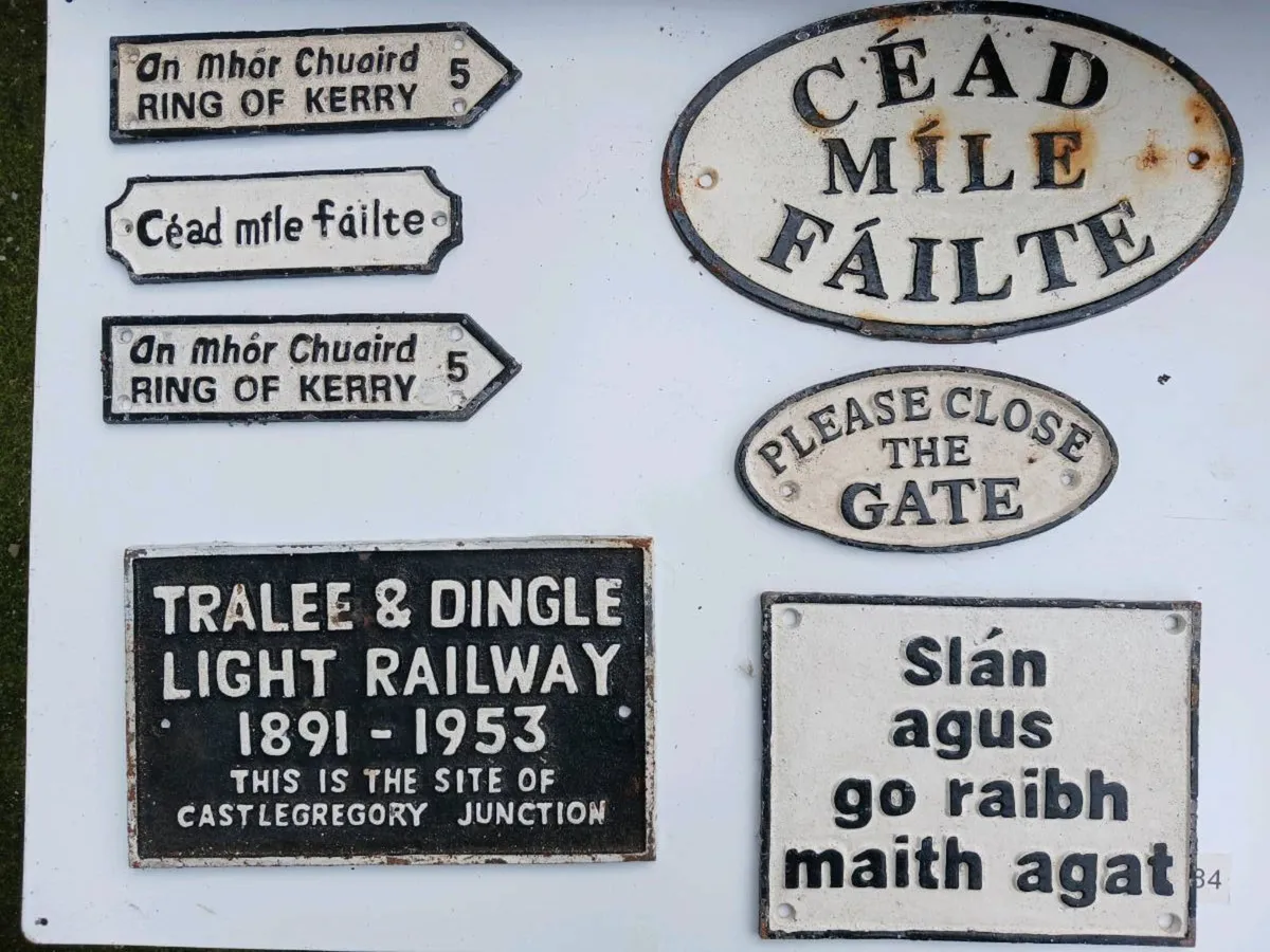 Cast iron signs - Image 3