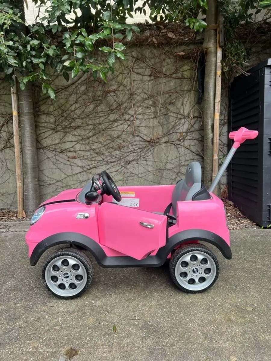 Mini Cooper Ride On Push Car - Image 1