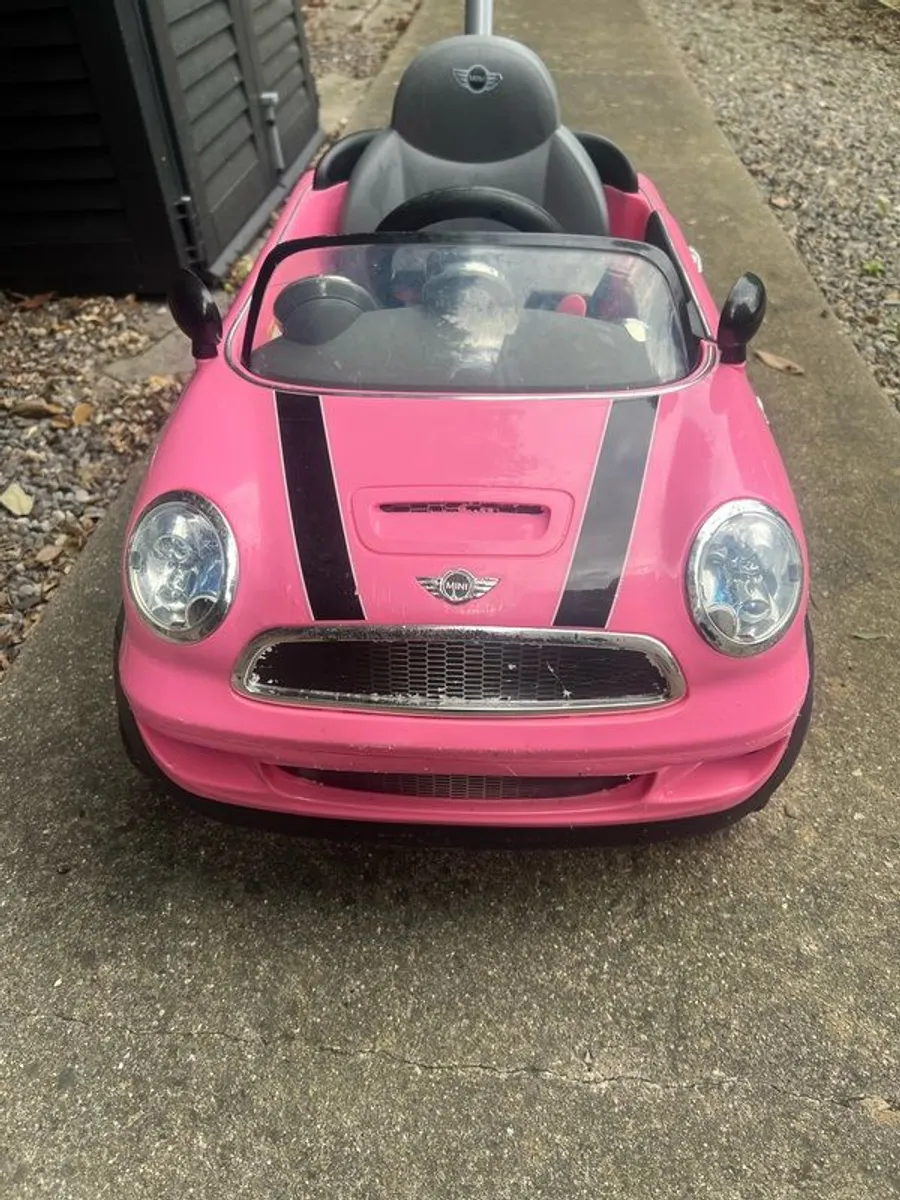 Mini Cooper Ride On Push Car - Image 2