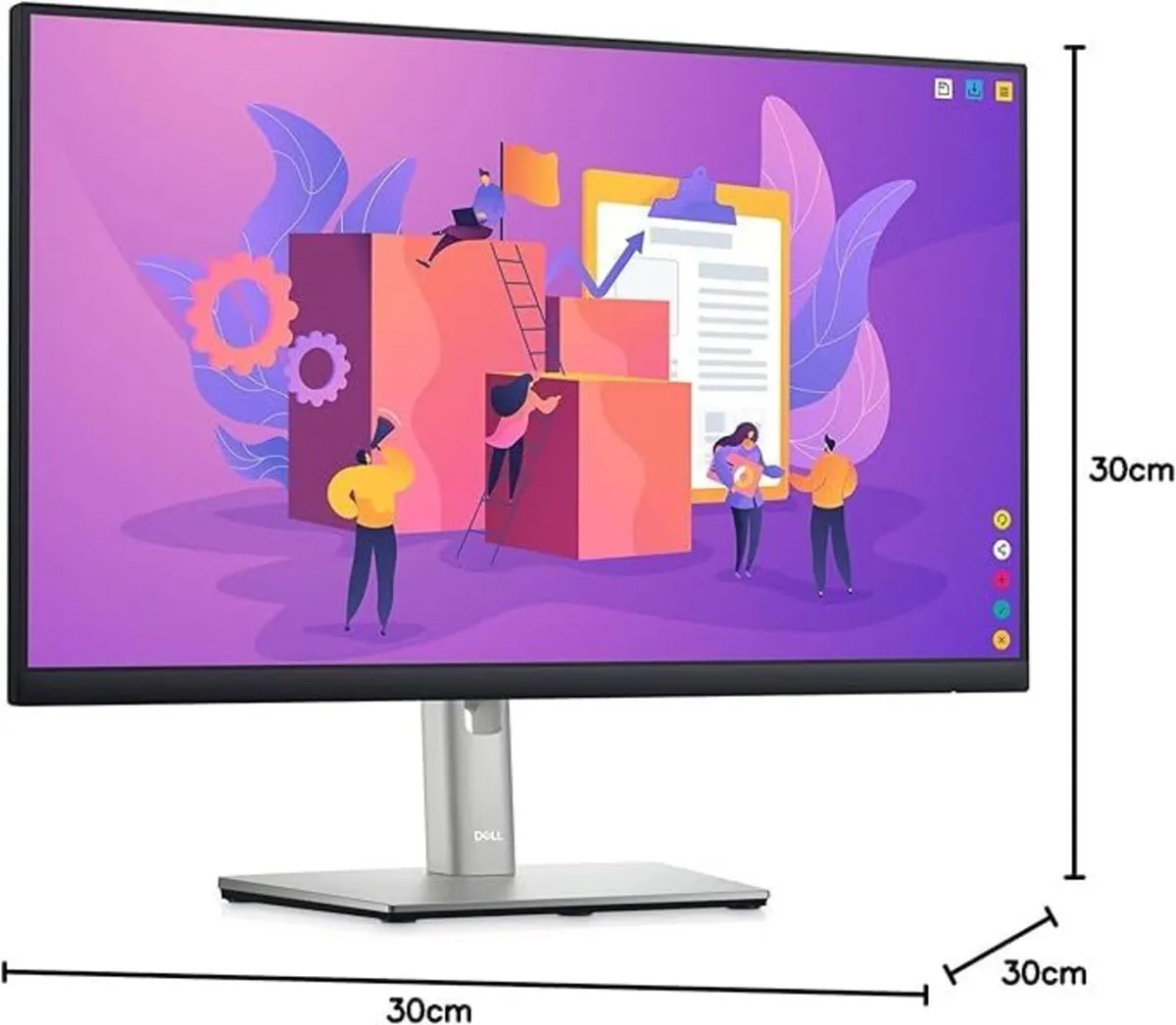 Premium Dell 24" QHD Monitor - Image 3