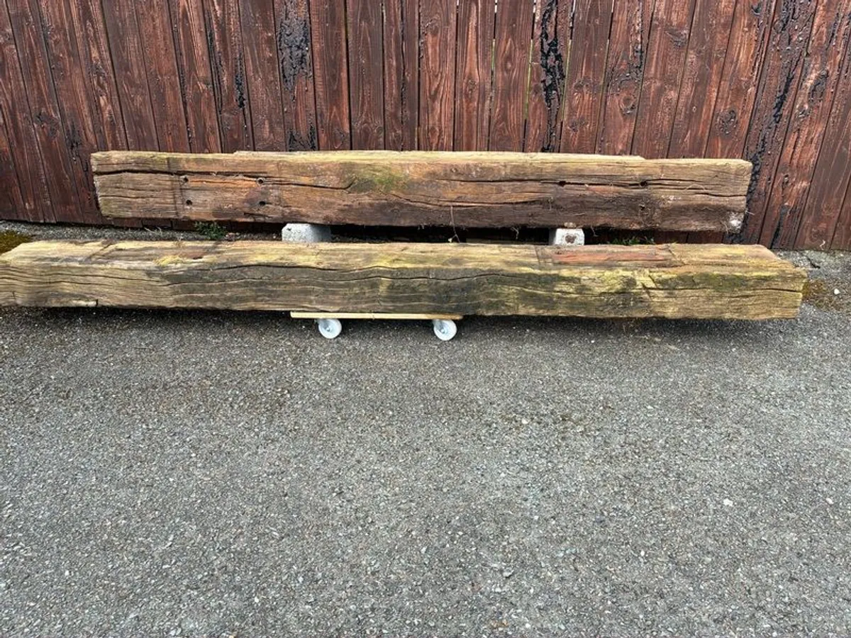 old railway sleepers - Image 1