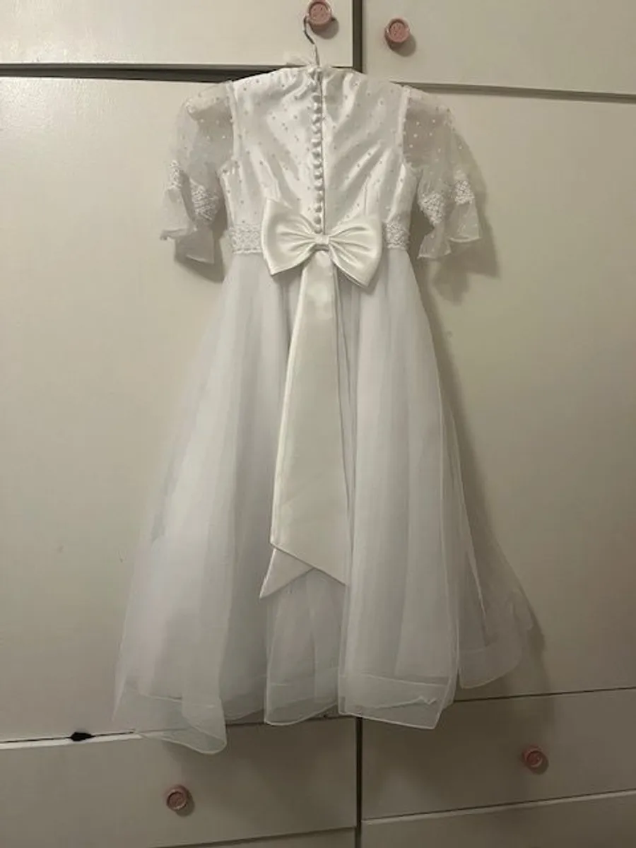 Isabella Holy Communion Dress Age 6-7 - Image 3