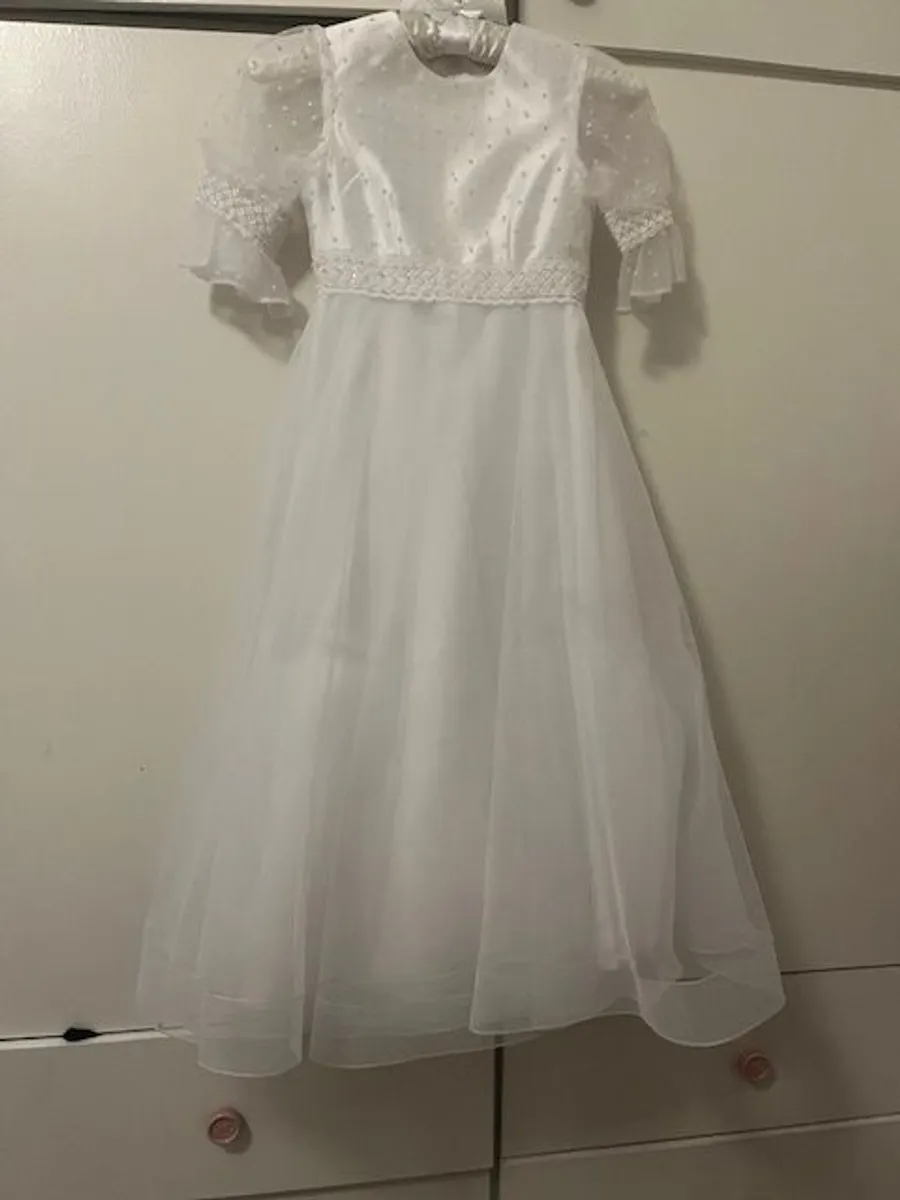 Isabella Holy Communion Dress Age 6-7 - Image 4