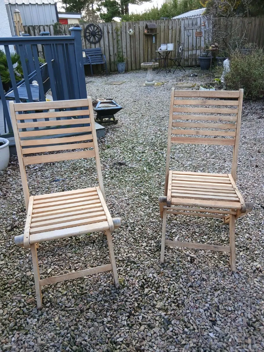 Garden chairs - Image 1