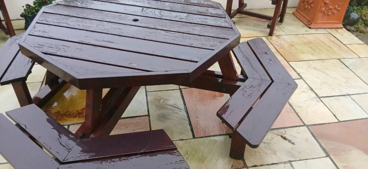 Seater garden table - Image 3