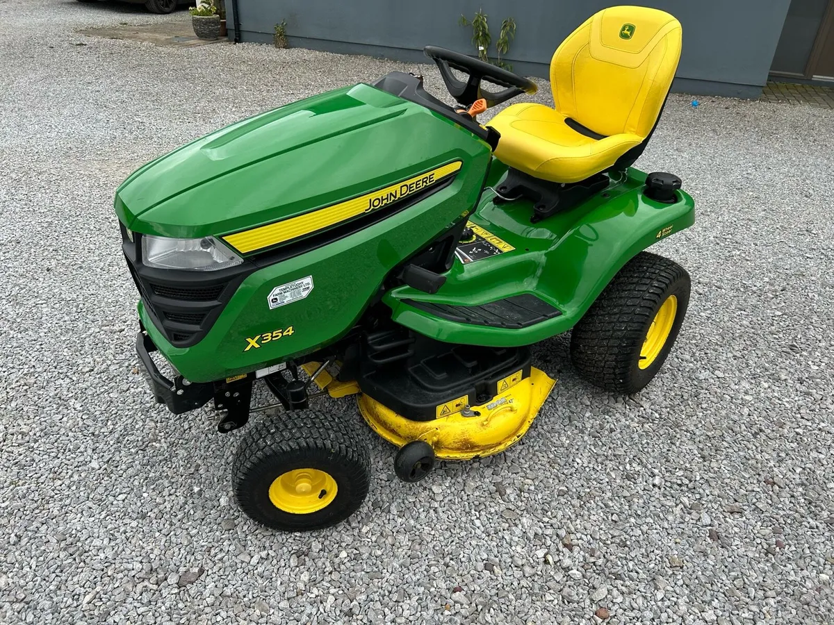 John Deere x354 “4 wheel steer” - Image 1