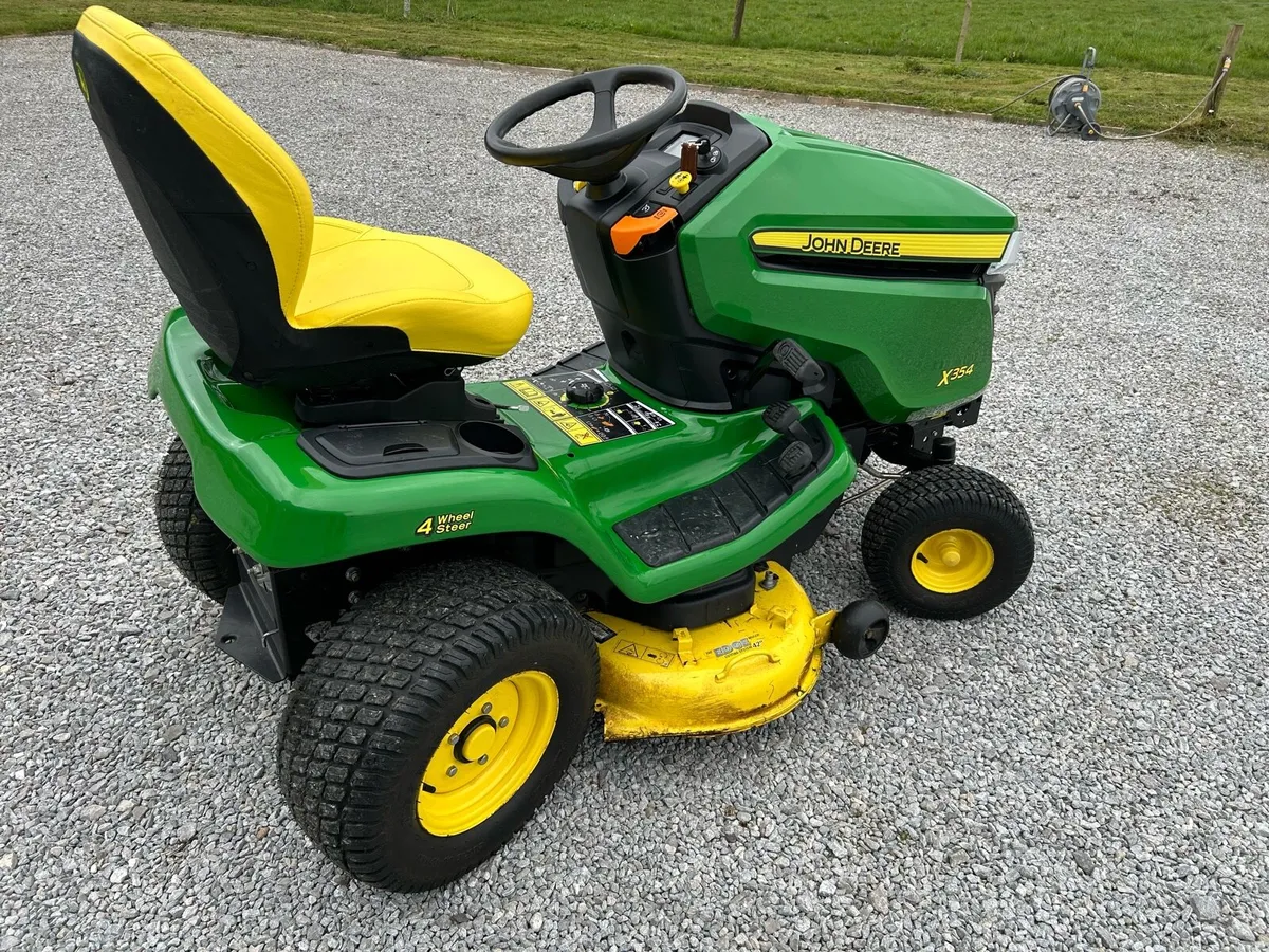 John Deere x354 “4 wheel steer” - Image 3
