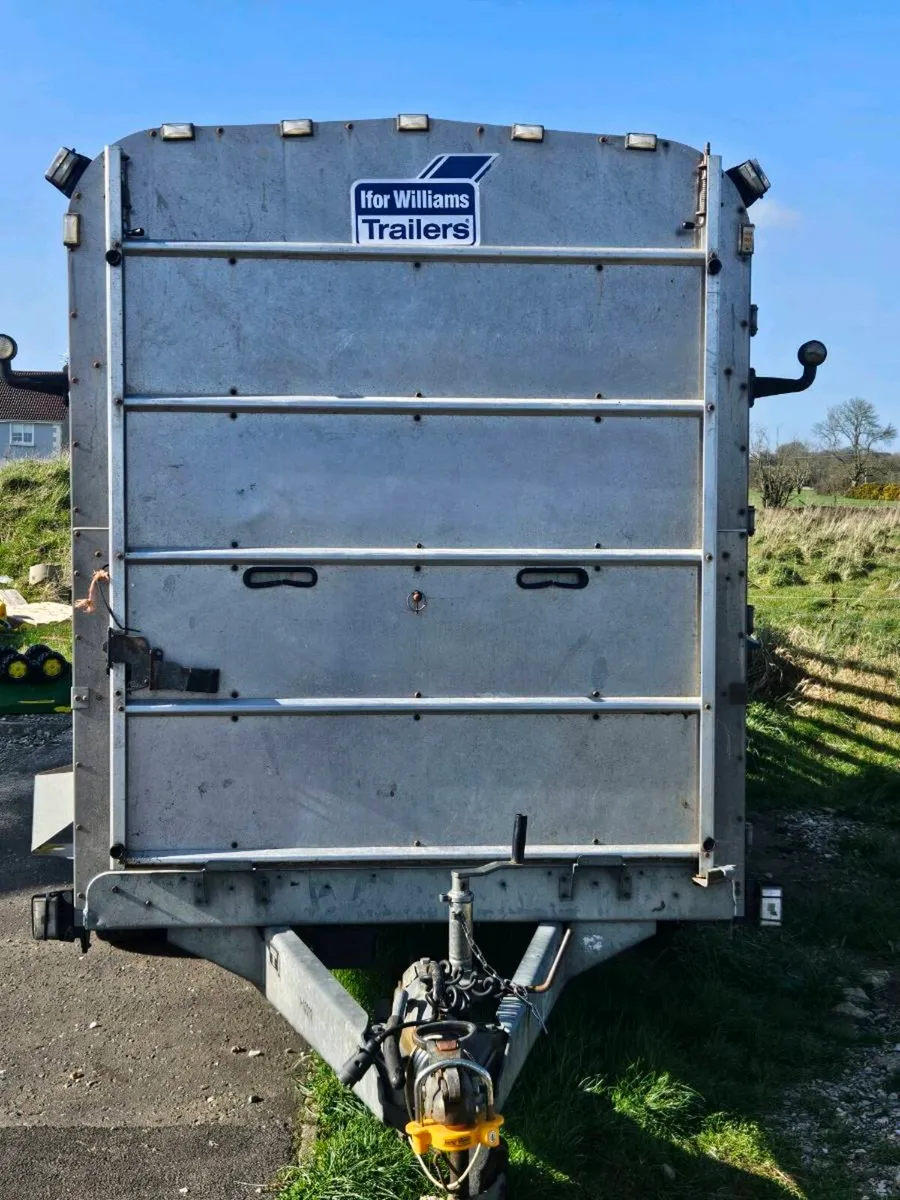 Iforwilliams 12x5 Cattle trailer with Decks - Image 1