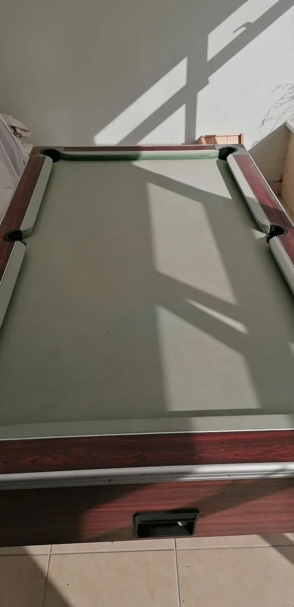 Pool table (slate base) plus extras - Image 2