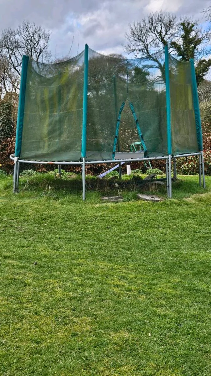 Trampoline- fee to take away.