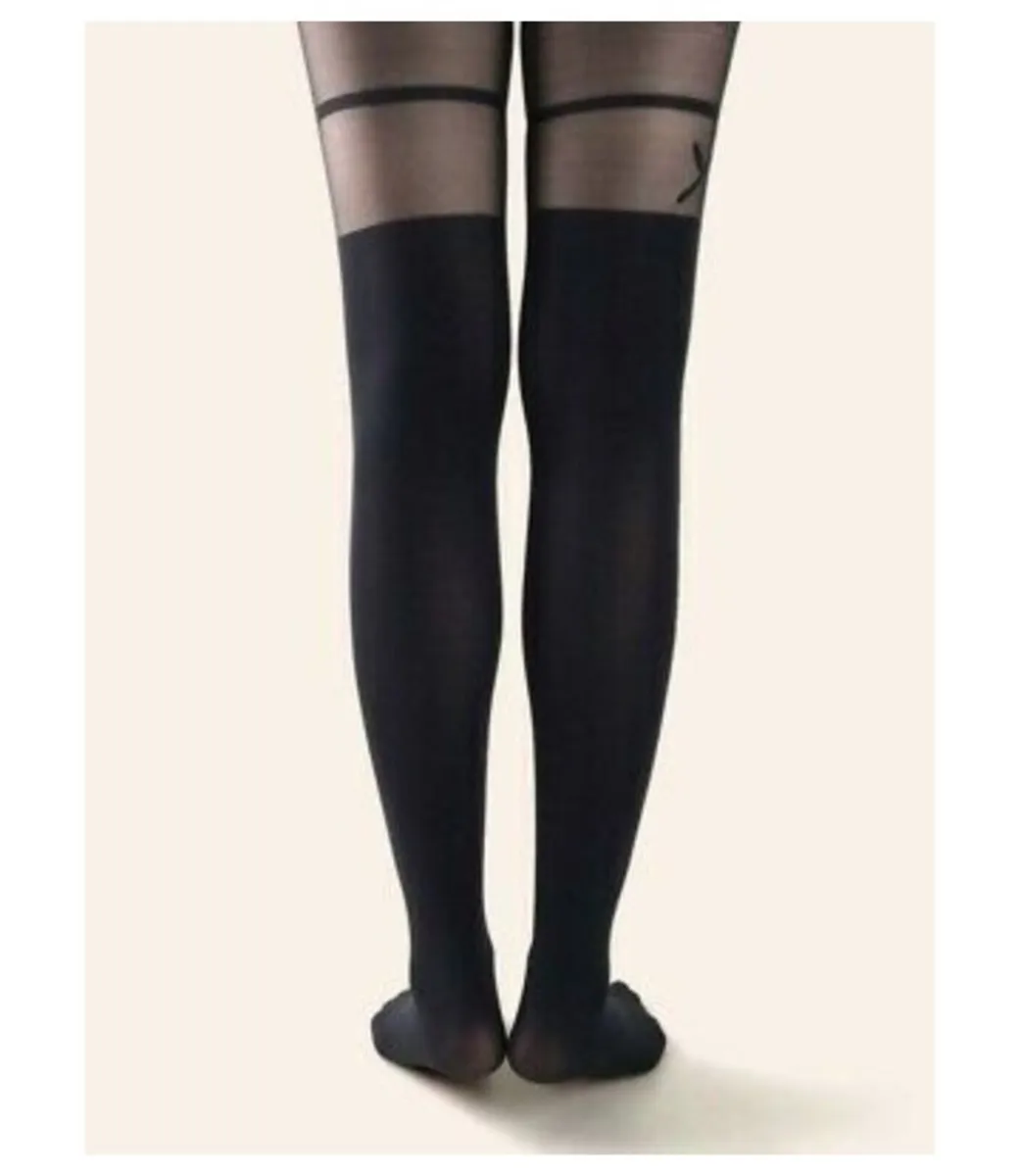Woman tights with roses - Image 3