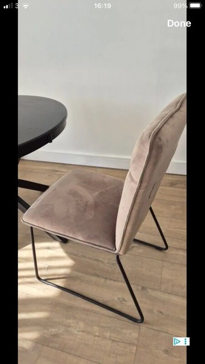 2 Dining chairs - Image 1