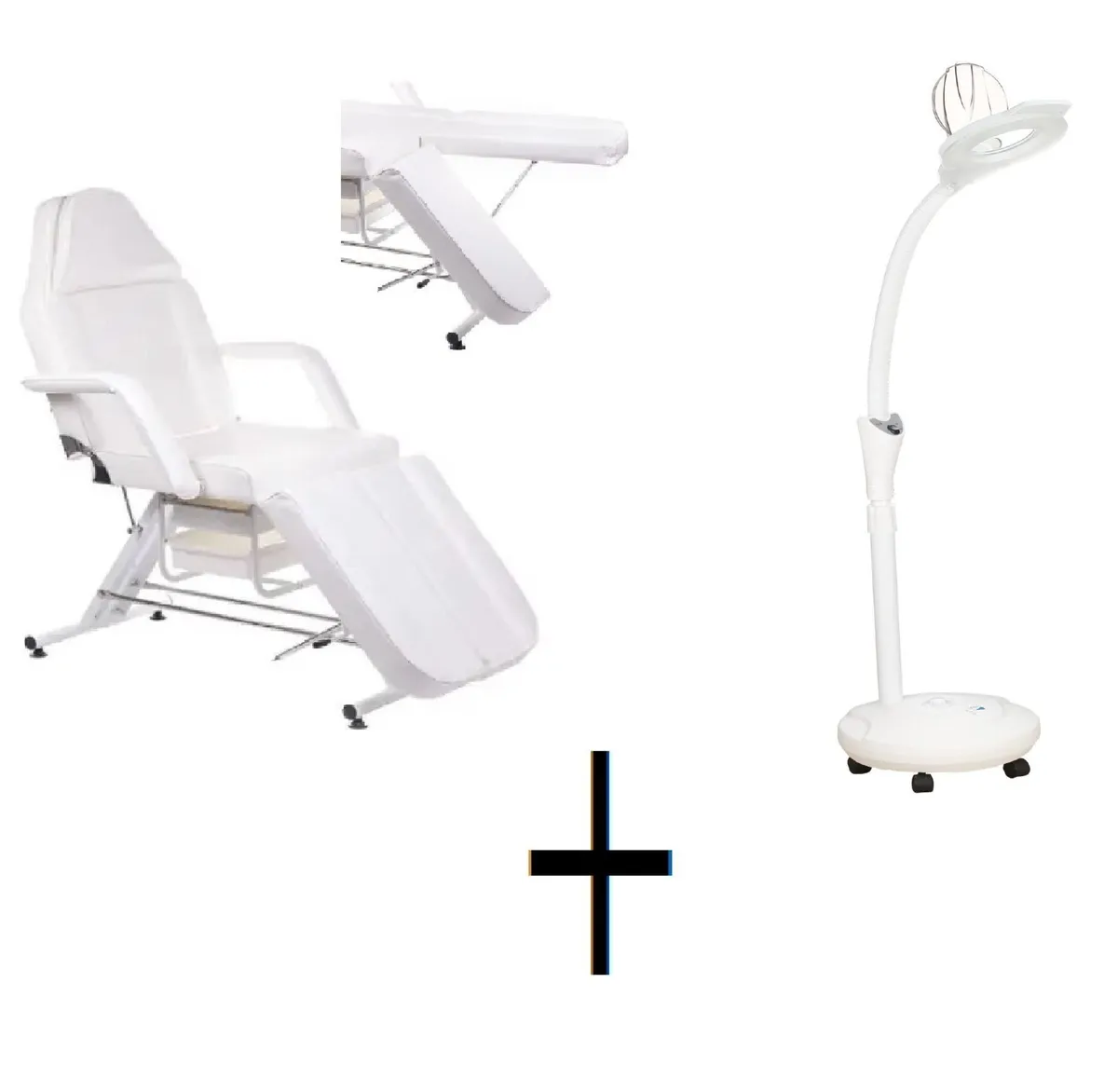 Beauty Bed With Drawers plus trolley/shelf - Image 3