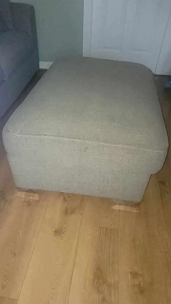 Loveseat + 3 Seater Couch + Footstool - Image 2