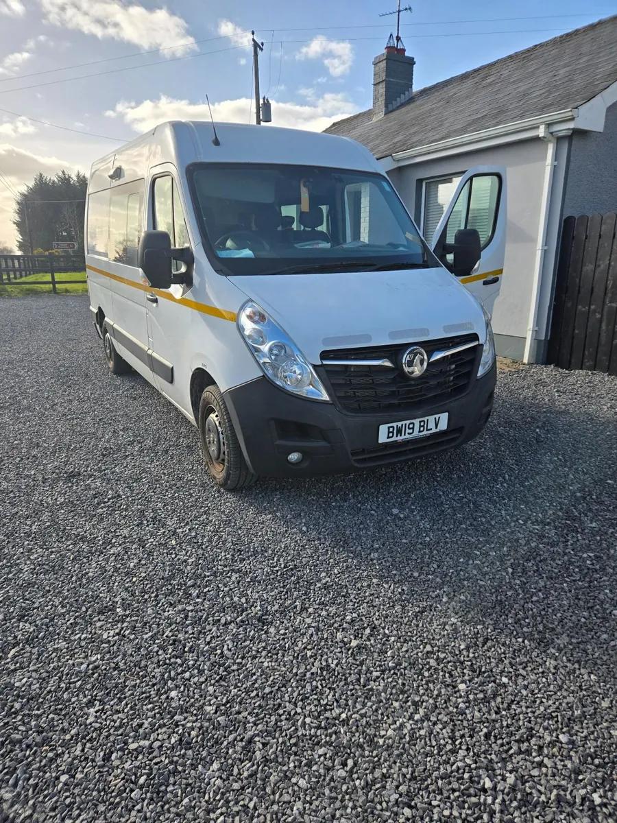 2019 Vauxhall Movano Crewcab - Image 1