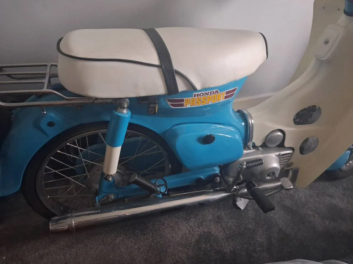 Suzuki gsx1100g possible swap honda 70 passport - Image 4