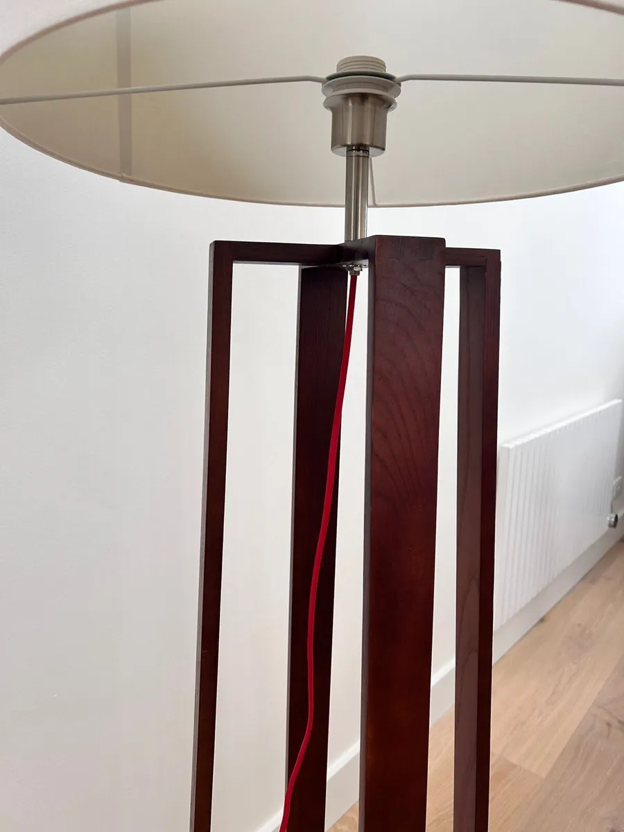 Modern Wooden Floor Lamp - Image 3