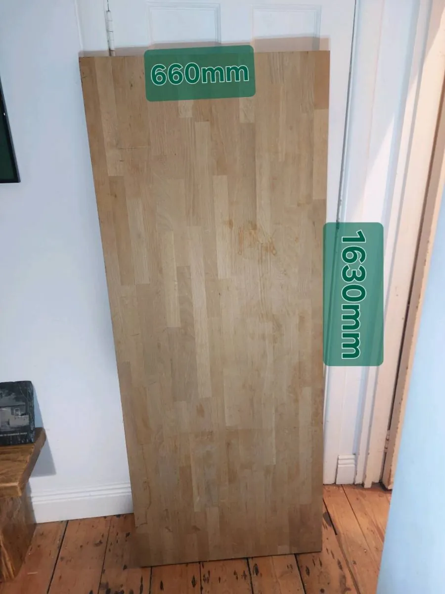 Solid Oak Worktop - Image 1