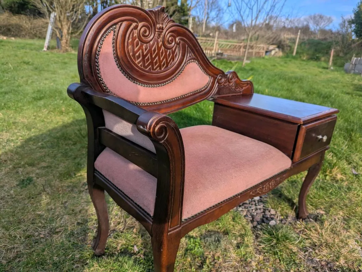 Mahogany vintage chair - Image 2