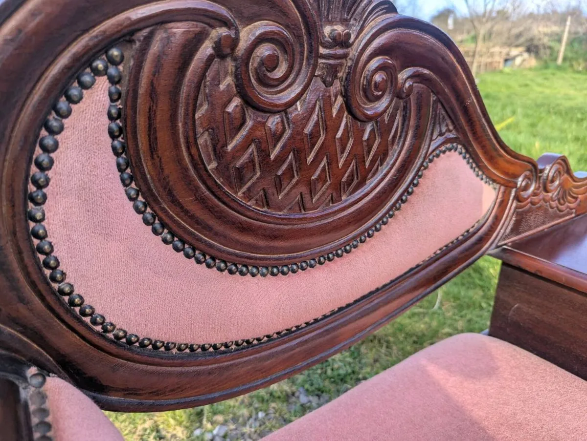 Mahogany vintage chair - Image 3