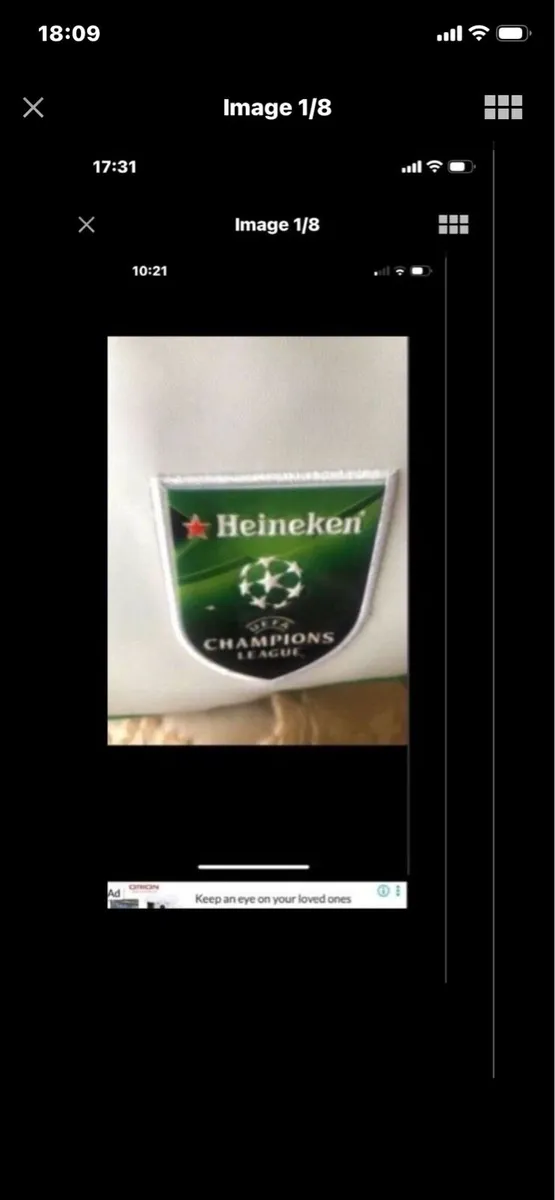 Heineken UEFA Champions league Sports  bag - Image 1